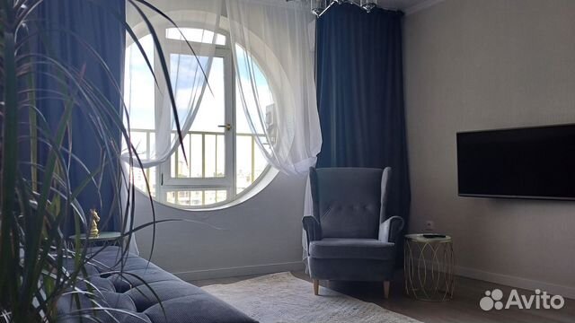 

1-к. квартира, 60 м², 2 кровати