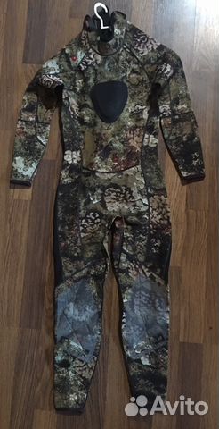 Гидрокостюм Sporasub Reef Camu 3D 2 мм, L Гидрокостюм Sporasub Reef Camu 3D 2 мм, L