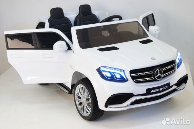 Детский электромобиль Mercedes GLS 63 белый Детский электромобиль Mercedes GLS 63 белый