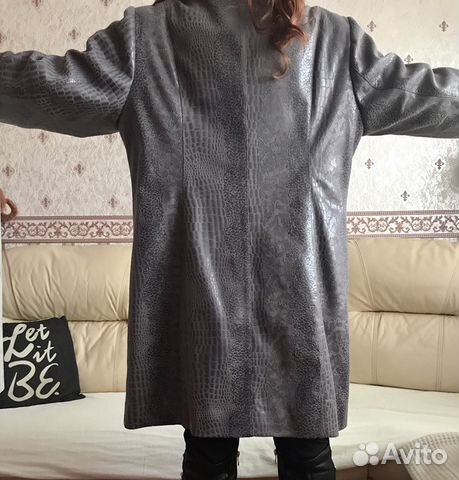 Кожаное зимнее пальто Кожаное зимнее пальто