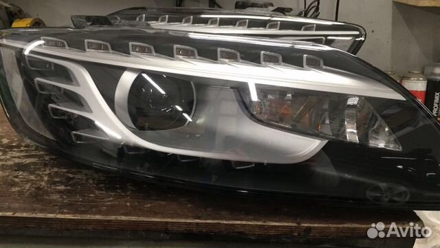 Audi Q7 фара рестаил LED 2012