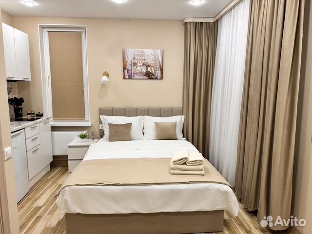 

Квартира-студия, 19 м², 1 кровать