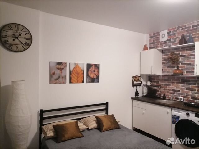 

Квартира-студия, 25 м², 1 кровать