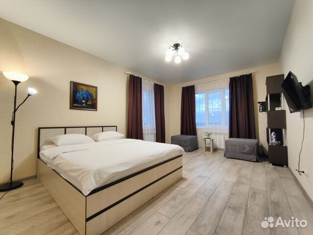 

1-к. квартира, 40 м², 3 кровати