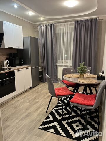 

1-к. квартира, 42 м², 2 кровати