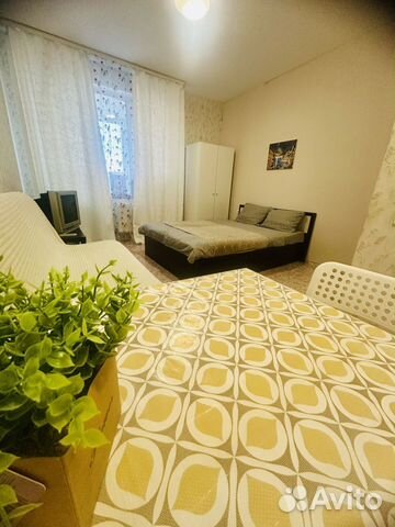 

Квартира-студия, 25 м², 2 кровати