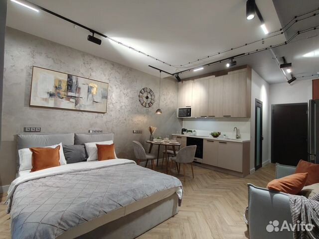 

Квартира-студия, 40 м², 2 кровати