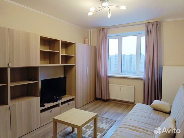 

1-к. квартира, 38 м², 2 кровати