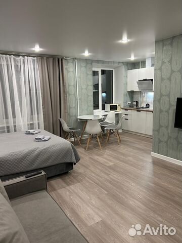 

Квартира-студия, 33 м², 3 кровати
