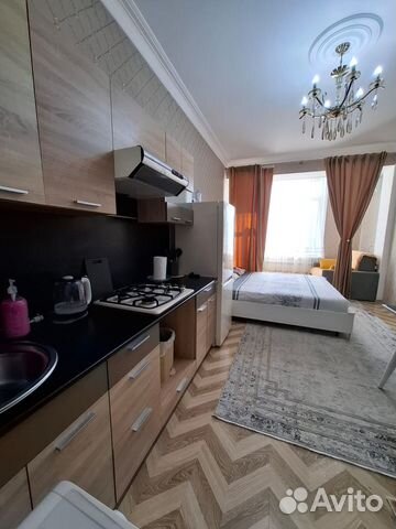 

Квартира-студия, 32 м², 2 кровати