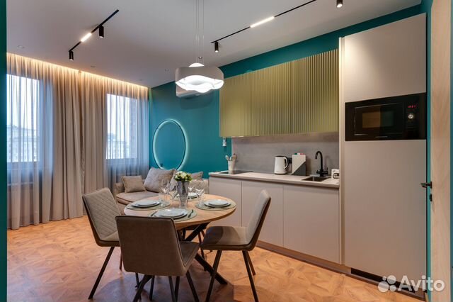 

1-к. квартира, 40 м², 2 кровати