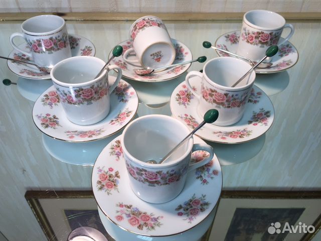 Чашка +блюдце+ ложка СССР Китай лодка посеребрение Чашка +блюдце+ ложка СССР Китай лодка посеребрение