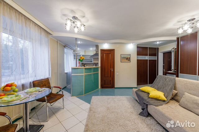 

Квартира-студия, 61 м², 2 кровати