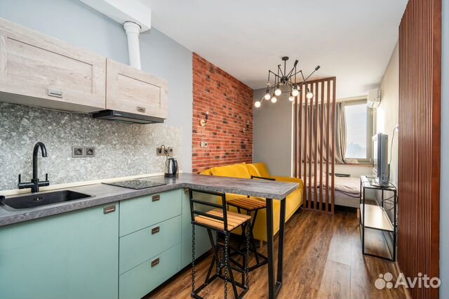 

Квартира-студия, 20 м², 2 кровати