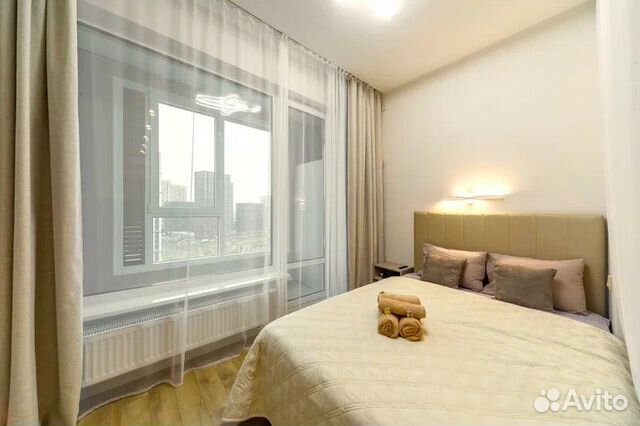 

Квартира-студия, 25,5 м², 2 кровати