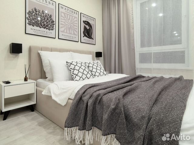 

Квартира-студия, 30 м², 2 кровати
