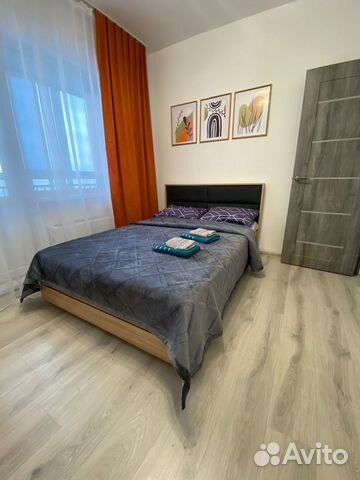 

1-к. квартира, 38 м², 2 кровати