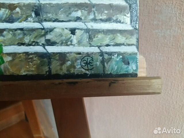 Картина холст масло, размер 40 50 см Картина холст масло, размер 40 50 см