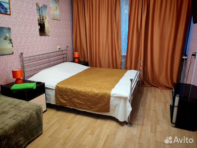 

1-к. квартира, 38 м², 2 кровати
