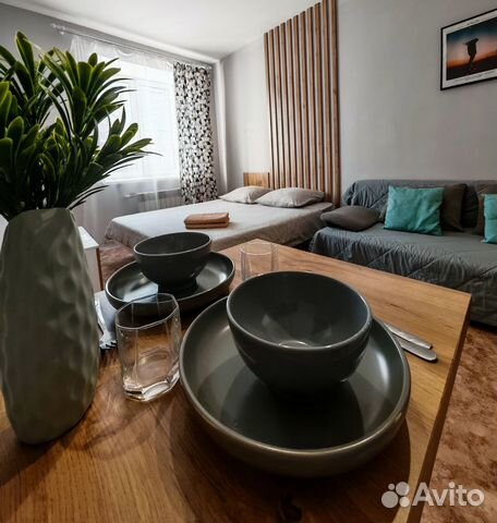 

Квартира-студия, 19,5 м², 2 кровати