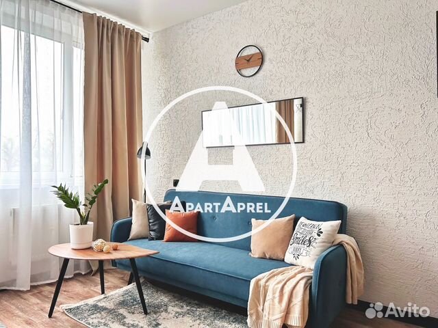 

Квартира-студия, 35 м², 2 кровати