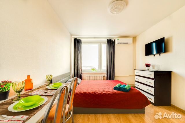 

Квартира-студия, 23 м², 1 кровать