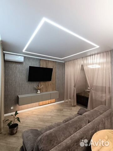 

Квартира-студия, 43 м², 2 кровати