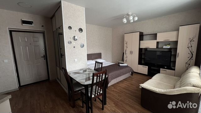 

Квартира-студия, 30 м², 1 кровать