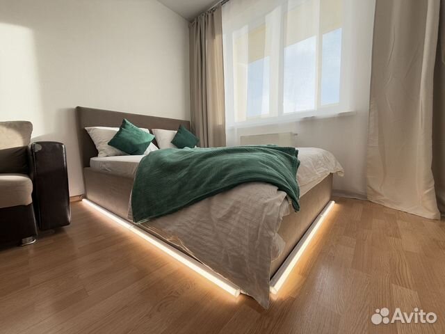 

1-к. квартира, 42 м², 2 кровати