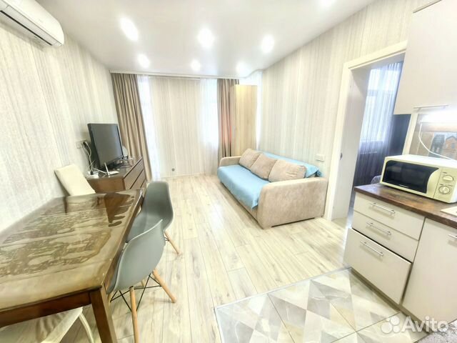 

1-к. квартира, 38 м², 2 кровати