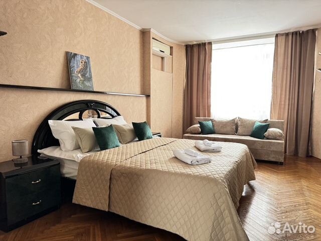 

1-к. квартира, 55 м², 3 кровати