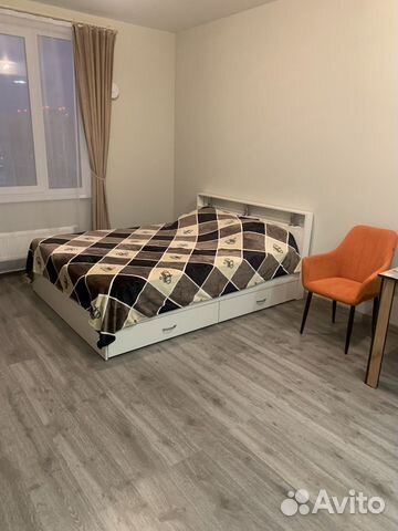 

Квартира-студия, 30 м², 1 кровать