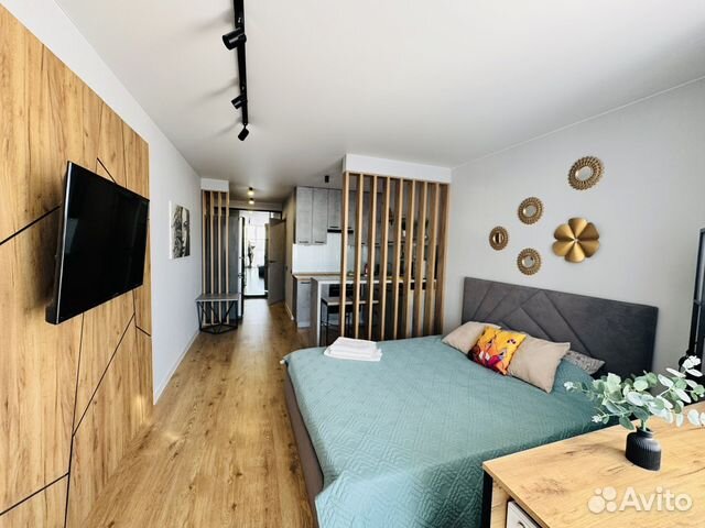 

Квартира-студия, 30 м², 1 кровать