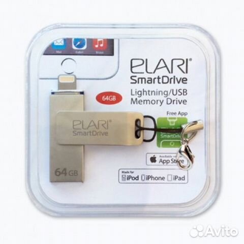 Apple Флэш-накопитель Elari Smart Drive 64 GB