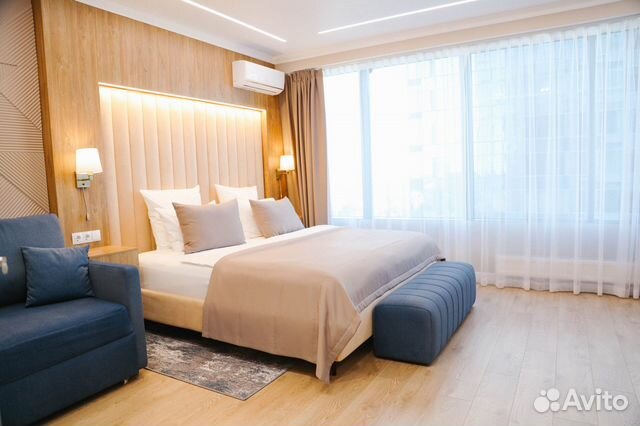 

1-к. квартира, 54 м², 3 кровати