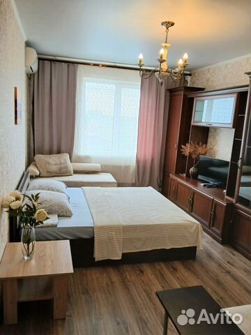 

1-к. квартира, 42 м², 2 кровати