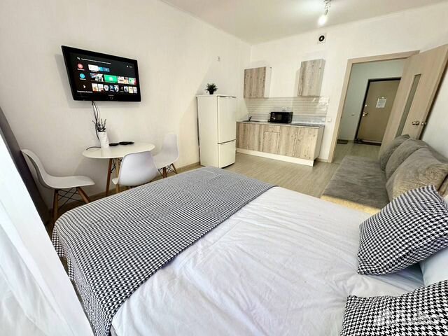 

Квартира-студия, 32 м², 2 кровати