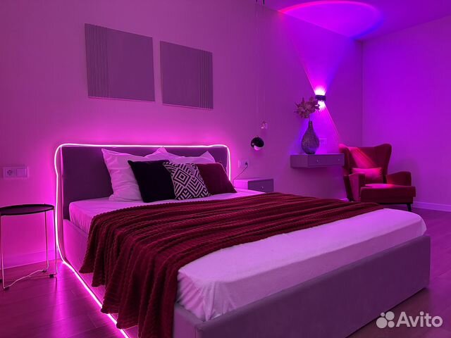 

1-к. квартира, 42 м², 2 кровати