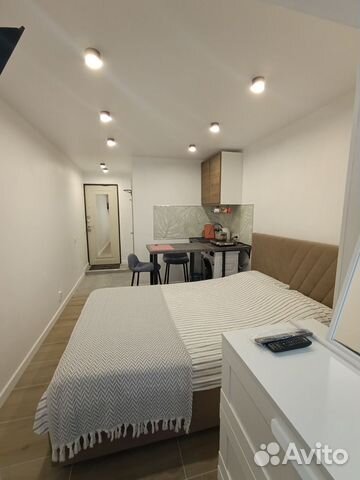 

Квартира-студия, 17 м², 1 кровать