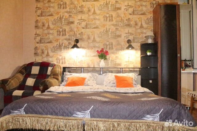 

1-к. квартира, 27 м², 3 кровати