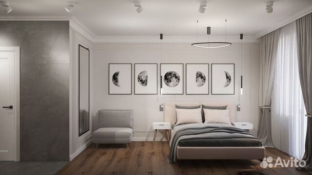 

Квартира-студия, 30 м², 2 кровати