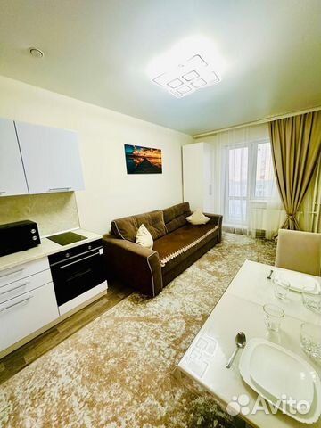 

Квартира-студия, 28 м², 1 кровать