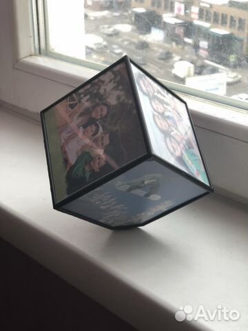 Оригинальная фоторамка ввиде кубика Оригинальная фоторамка ввиде кубика