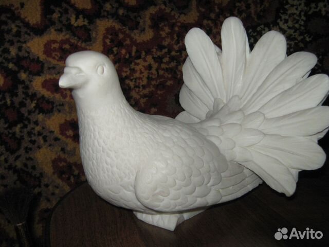 Статуэтка фарфоровая голубь (Греция)