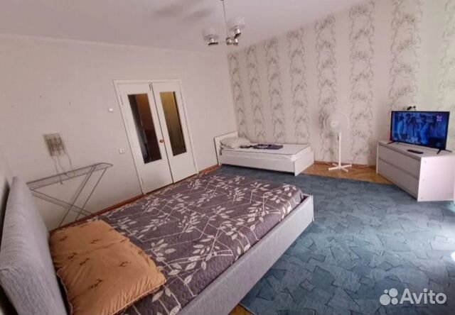 

1-к. квартира, 43 м², 2 кровати