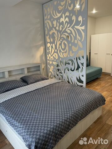 

1-к. квартира, 44 м², 2 кровати