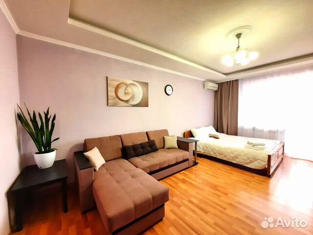 

1-к. квартира, 55 м², 2 кровати