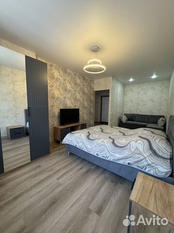 

1-к. квартира, 38 м², 2 кровати