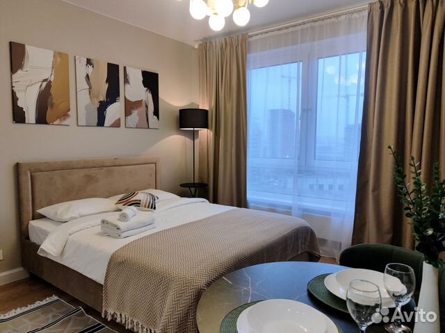 

Квартира-студия, 29 м², 1 кровать