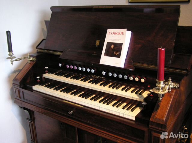 Фисгармония Victor Mustel 1896г двухмануальная Фисгармония Victor Mustel 1896г двухмануальная